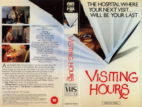 visiting hours 1982 trailer|visiting hours 1982 full movie.